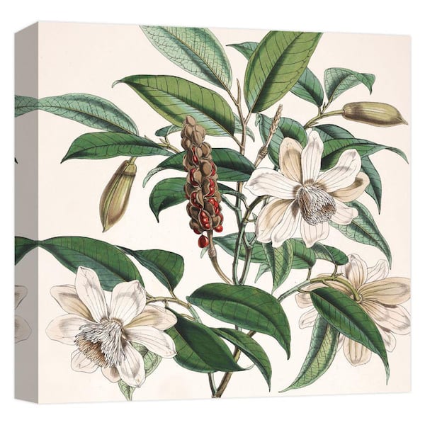 PTM Images ''Flower Bouquet II'' Canvas Abstract Wall Art 15 in. x 15 in.