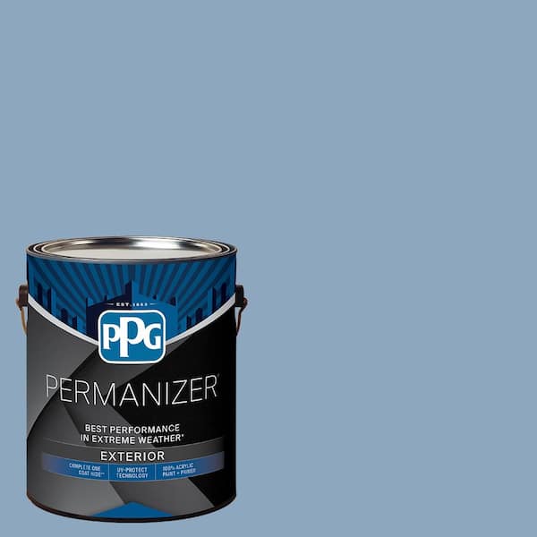 1 gal. PPG1160-4 Kaleidoscope Flat Exterior Paint
