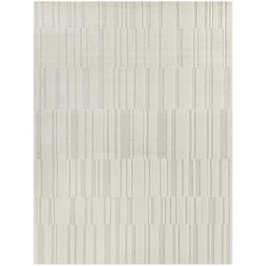 Clifton Cream 5 ft. 3 in. x 7 ft. Abstract Area Rug