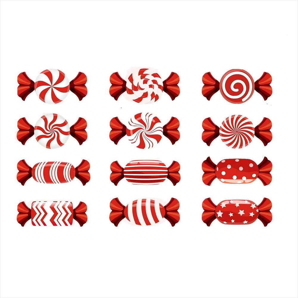 12-Piece Waterproof Christmas Cardboard Candy Lawn Yard Sign Stakes for Pathway Walkway Decor price history on PriceWatchPro