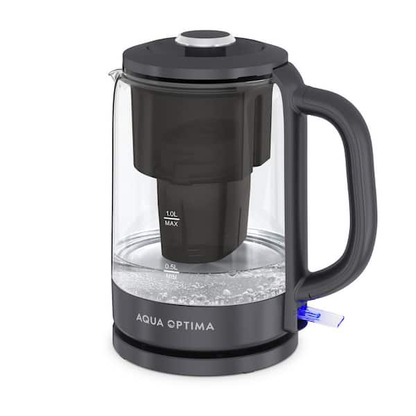 Unbranded 4.5-Cup Black Corded Electric Kettle