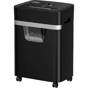 Yichuhaoxi White Paper Shredder for Home Office, 8-Sheet Cross-Cut
