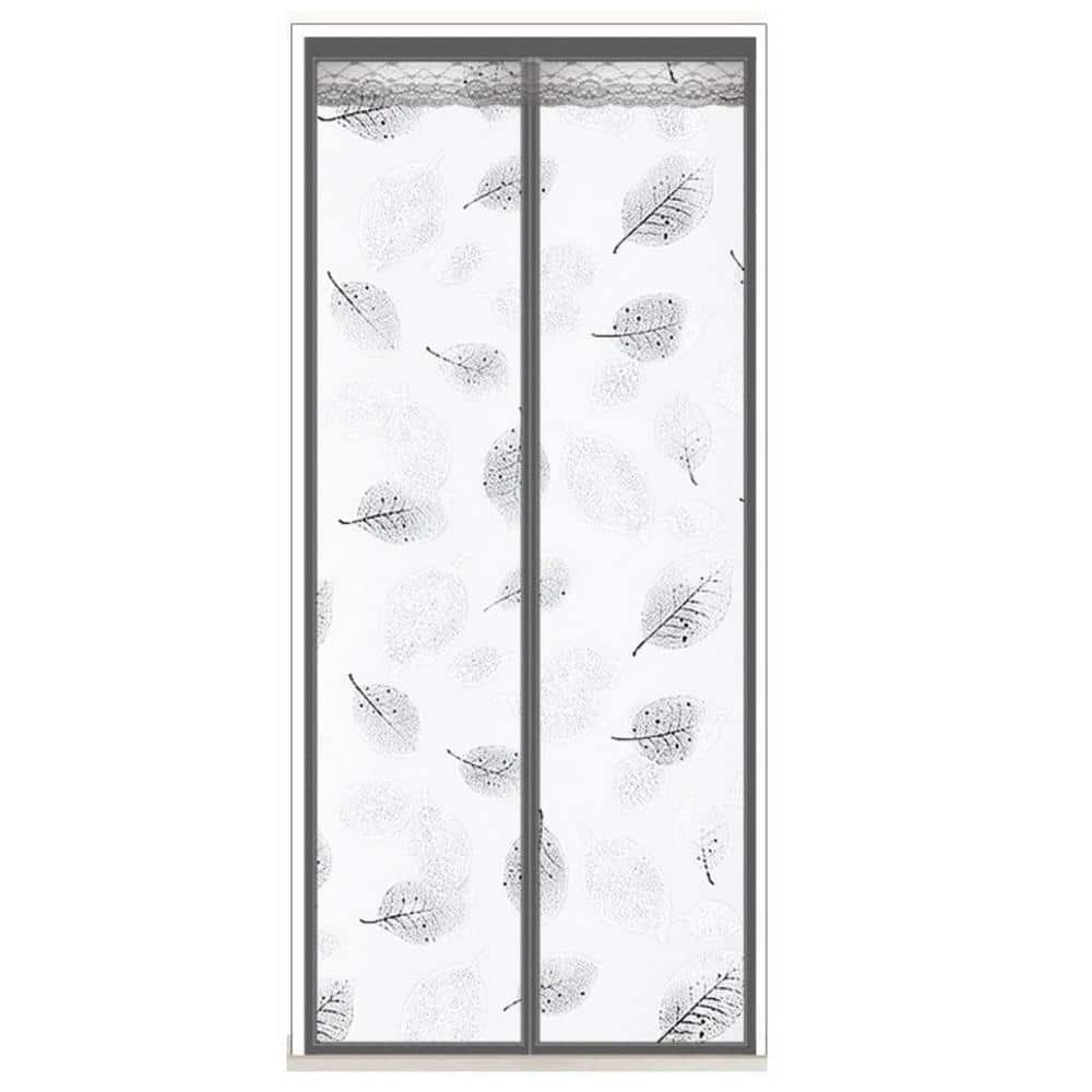 Shatex 36 in. x 83 in. White Insulated Vinyl Screen Door with