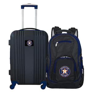MLB Houston Astros 2-Piece Set Luggage and Backpack