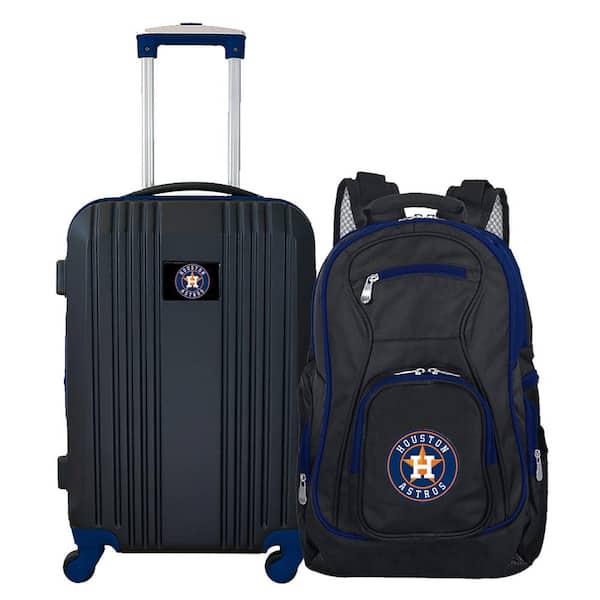 Mojo MLB Houston Astros 2-Piece Set Luggage and Backpack