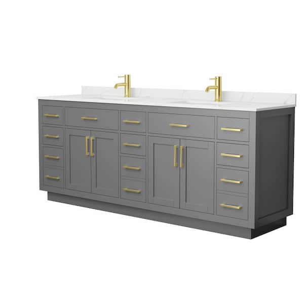 Wyndham Collection Beckett TK 84 in. W x 22 in. D x 35 in. H