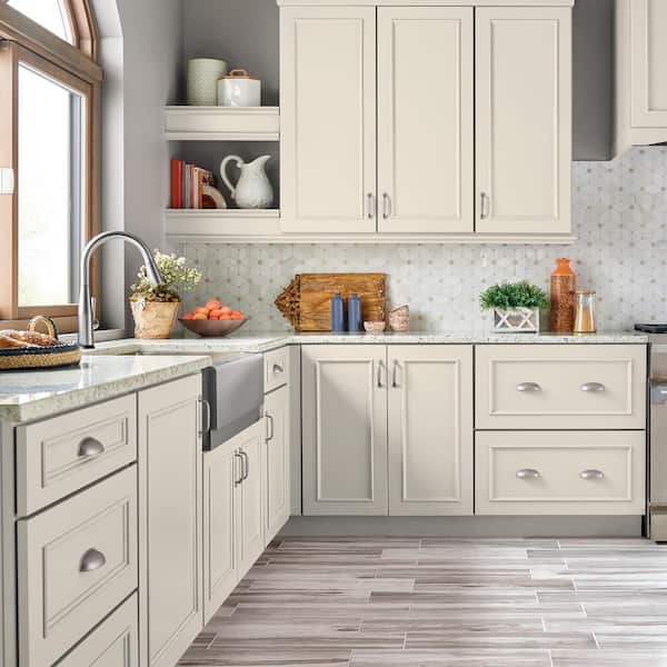 1 gal. #M230-1 Sweet Coconut Milk Satin Enamel Interior/Exterior Cabinet, Door & Trim Paint
