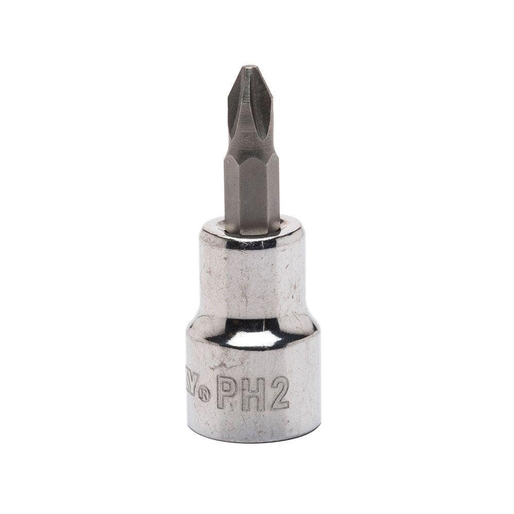 Husky #2 Philips 3/8 in. Drive Bit Socket H3DPBS2 - The Home Depot
