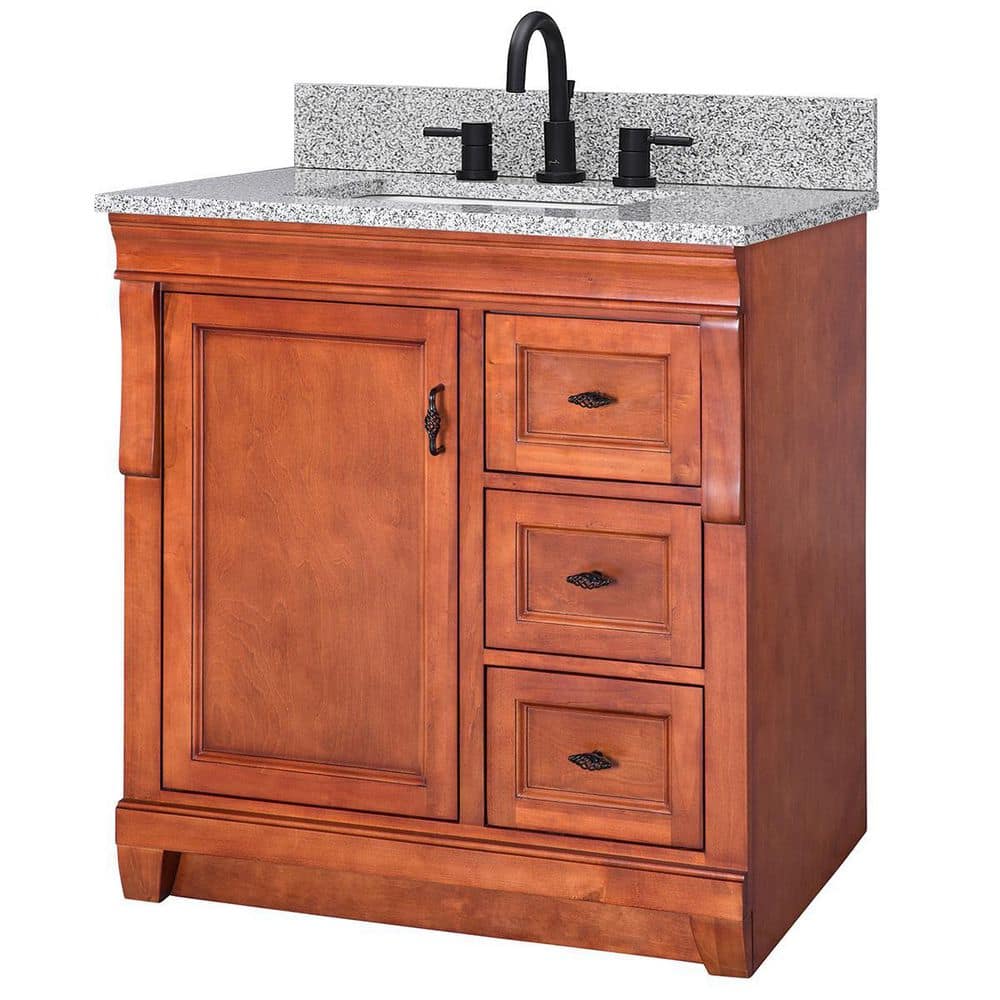 Home Decorators Collection Naples 31 in. W x 22 in. D x 35 in. H Single Sink Freestanding Bath