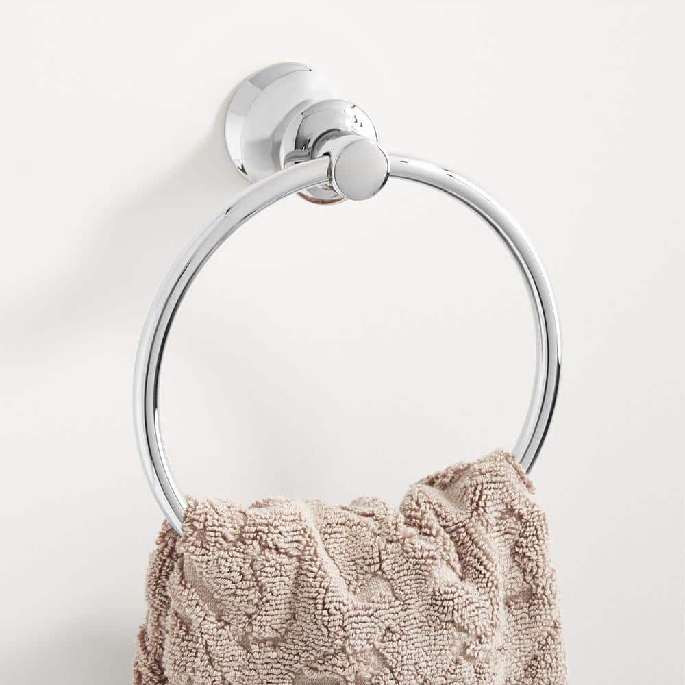 Pendleton Wall Mounted Towel Rings in Chrome price history on PriceWatchPro