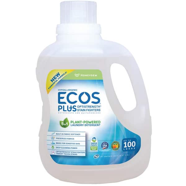 ECOS 100 oz. Honeydew with Enzymes Liquid Laundry Detergent