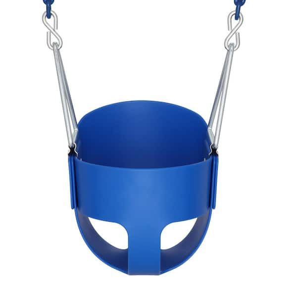 Gorilla Playsets Full-Bucket Swing with Chain in Blue 04-0008-B/B