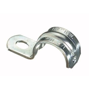1-1/4 in. 1-Hole Steel Rigid Strap (50-Pack)