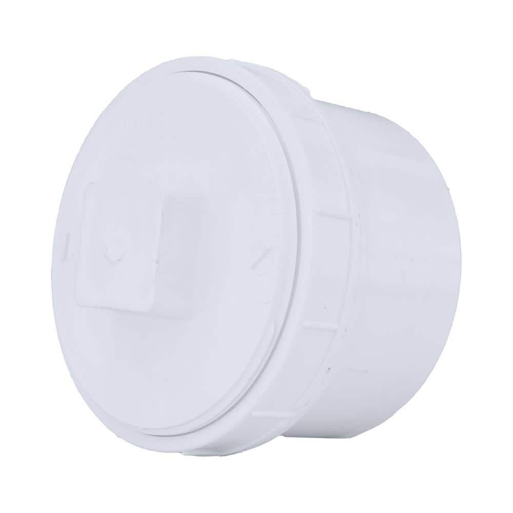 UPC 611942032433 product image for 6 in. DWV PVC FTG Cleanout Adapter with Plug | upcitemdb.com