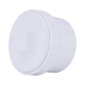 4 in. PVC DWV FTG Cleanout Adapter with Plug