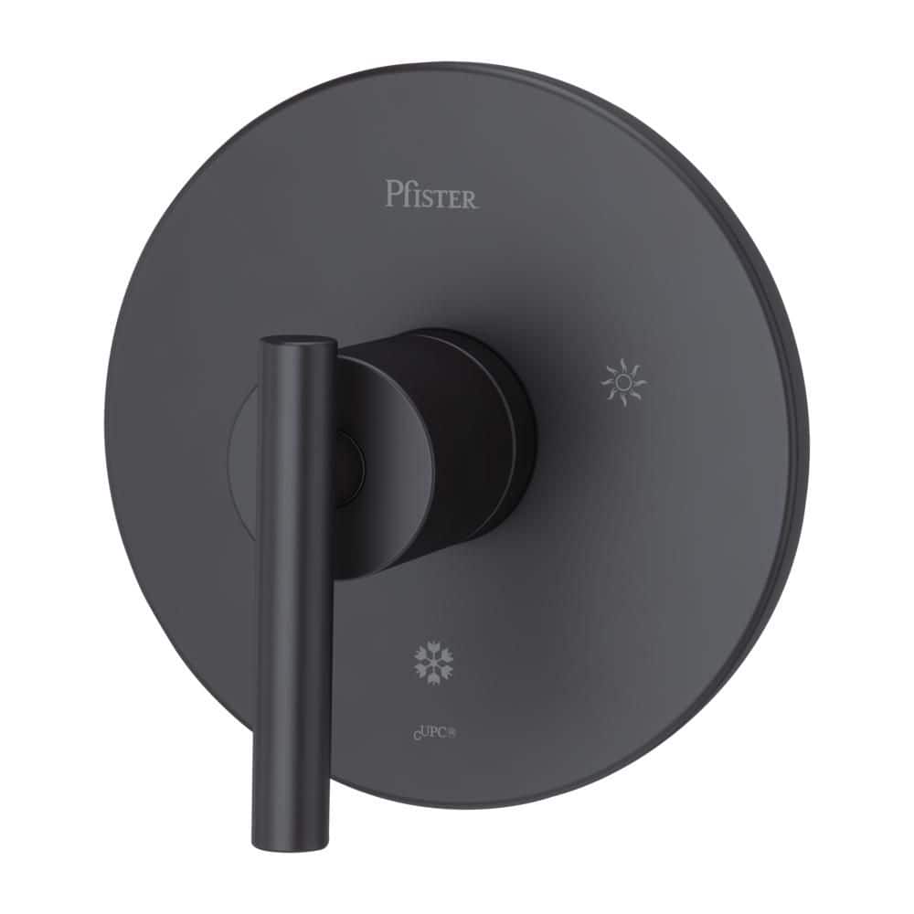 Contempra 1-Handle Valve Handle Trim Kit in Matte Black (Valve Not Included) price history on PriceWatchPro