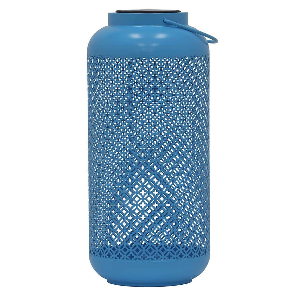 Maypex Outdoor Metal Lantern-Aqua H23W0X1V1G4T2D - The Home Depot