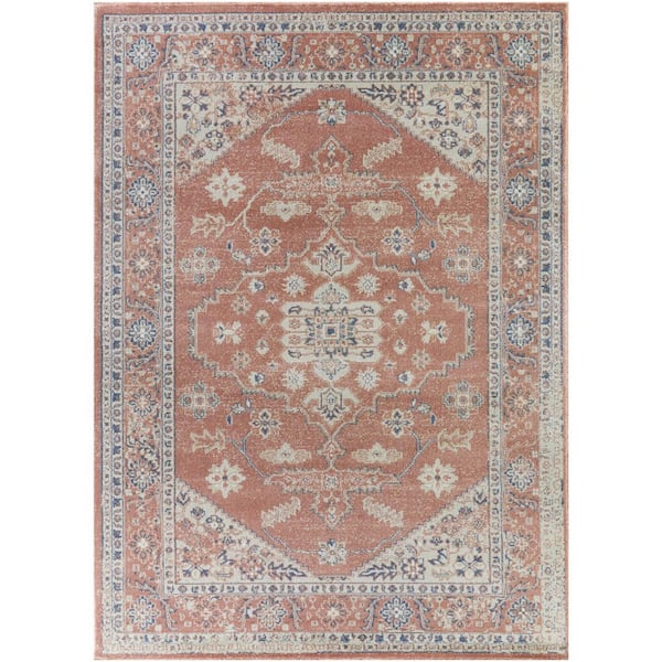 BALTA Philip Rust 5 ft. 3 in. x 7 ft. Oriental Indoor Area Rug