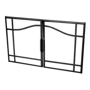 Dimplex BLF Series Bi-Fold Glass Fireplace Doors BFDOOR39BLKSM - The Home  Depot