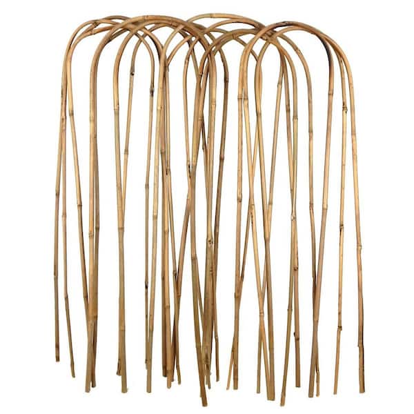 Unbranded 30 in. Bamboo U Trellis Hoop Stakes (15-Pack)