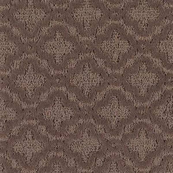 Lifeproof Carpet Sample - Sharnali - Color Black Walnut Pattern 8 in. x 8 in.
