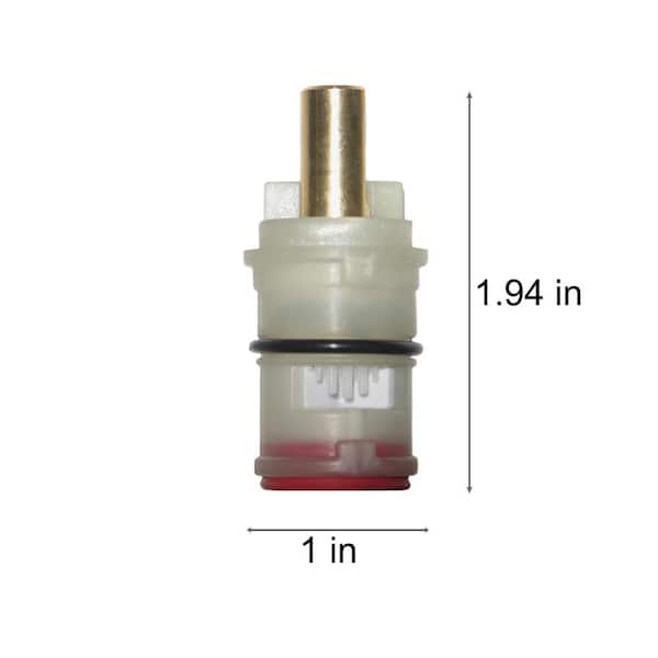 1 15/16 in. Square Broach Right Hand Cartridge for Glacier Bay replaces BP1023