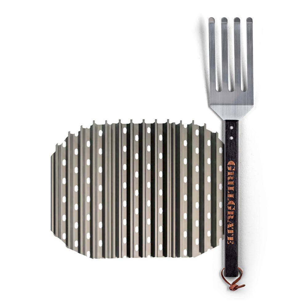 GrillGrate 11 in. x 15.375 in. Grates for the PK Grills PKGO (3-Piece ...