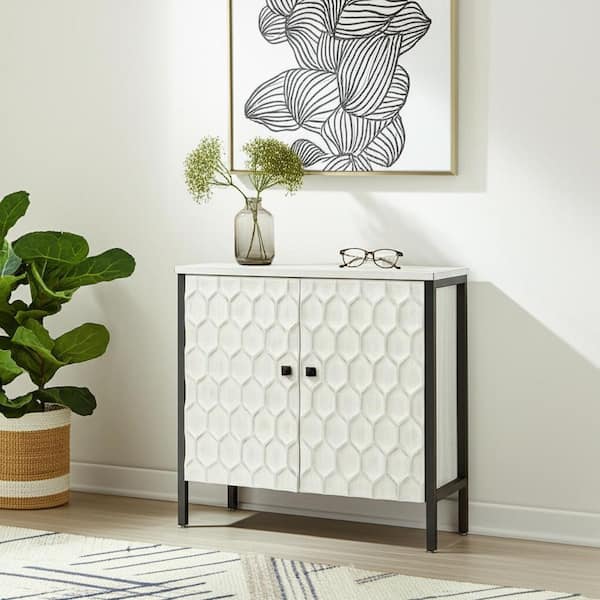 White Bottle 36 in. W Bar Cabinets with HDF