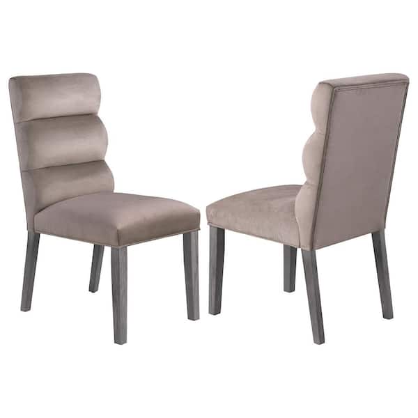 Coaster Carla Ash Upholstered Dining Side Chair (Set of 2)