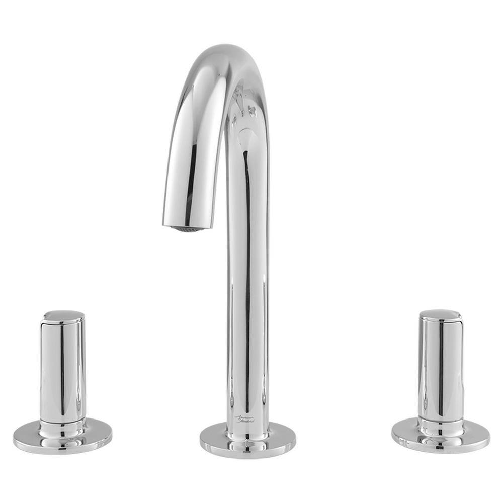 Studio S Polished Chrome Widespread Bathroom Faucet with Knob Handles