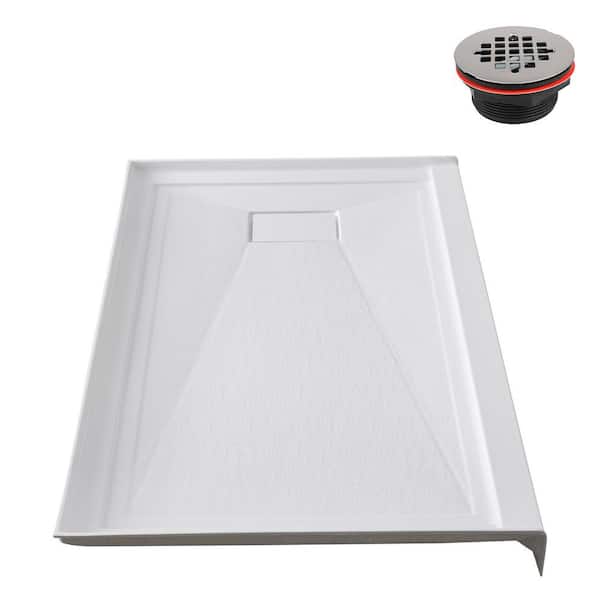 Streamline GB-615-464 60 in. x 32 in. Alcove Acrylic Shower Pan