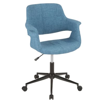 Vintage Flair Blue Office Chair