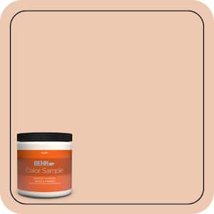 8 oz. #MQ3-39 Sweet Pastel Flat Interior/Exterior Paint & Primer Color Sample