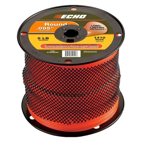 ECHO 0.095 in. x 1,410 ft. Large Spool Round Trimmer Line