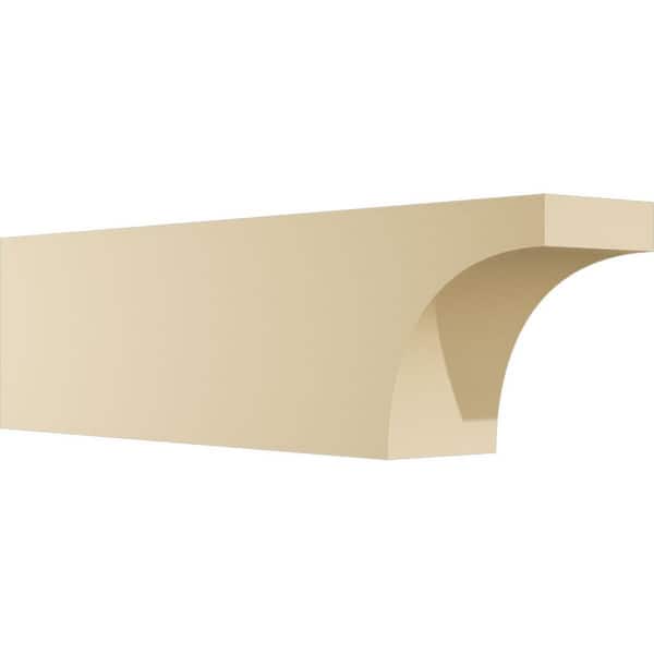 Ekena Millwork Standard Huntington 5 in. W x 8 in. H x 30 in. D Signature Urethane Rafter Tail Outlooker