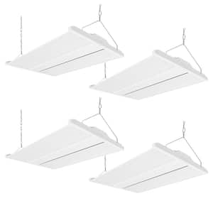 2 ft. 800-Watt Equivalent Integrated LED Dimmable High Bay Light W/ 120-Volt to 277-Volt 28,350lm 5000K Daylight(4-Pack)