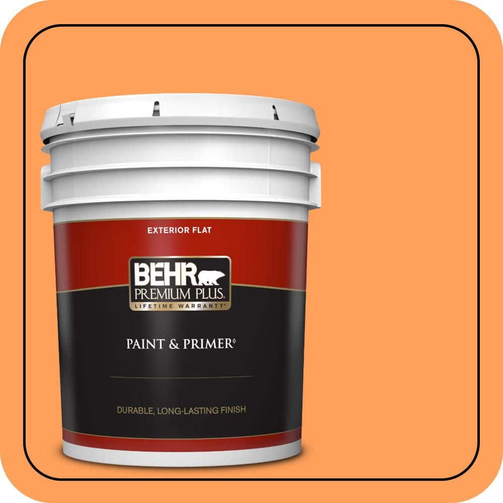 5 gal. #T15-10 Clarified Orange Flat Exterior Paint & Primer price history on PriceWatchPro