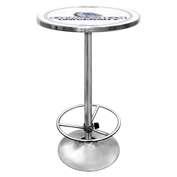 Trademark Gonzaga University Chrome Pub/Bar Table