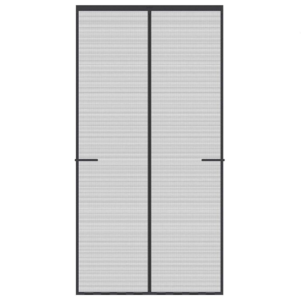 38 in. x 82 in. Universal/Reversible Black Finished Fiberglass Magnetic Closure Screen Door price history on PriceWatchPro