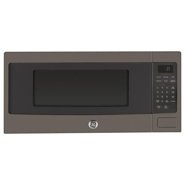 GE Profile Profile 1.1 cu. ft. Countertop Microwave in Slate with