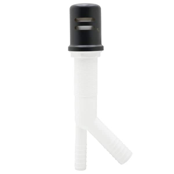 1-3/4 in. Air Gap Kit with Skirted Brass Cap in Matte Black
