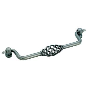 Village Classics 6-5/16 in (160 mm) Center-to-Center Weathered Nickel Drawer Pull