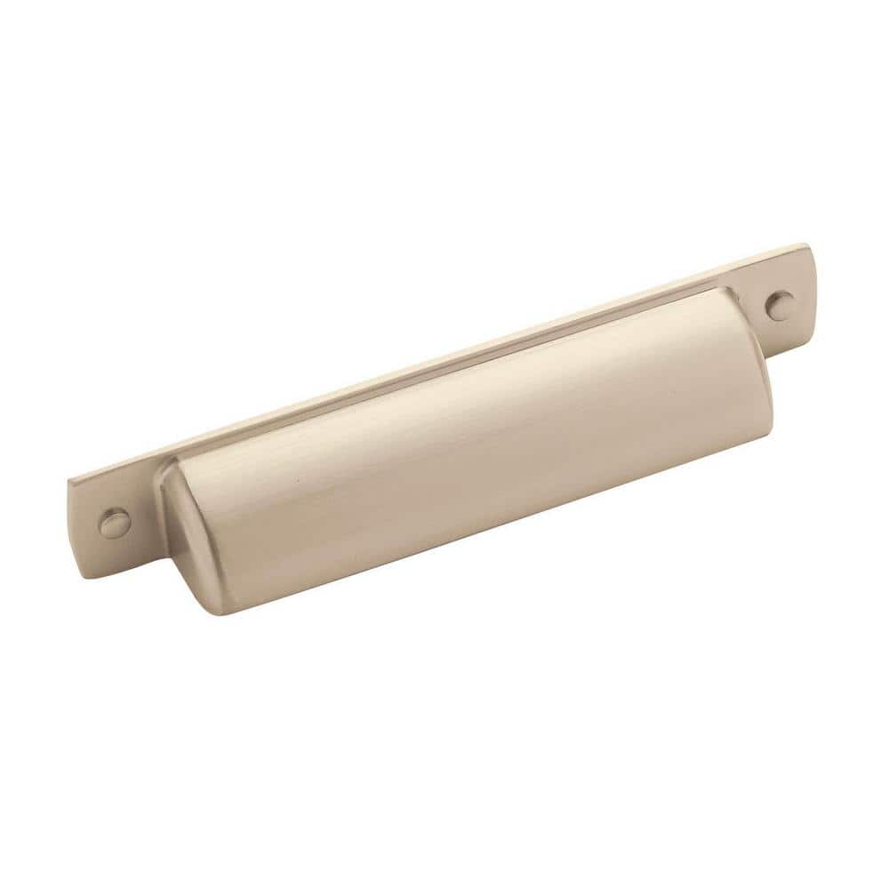 10-Pack Rochdale 3 3/4 in.  96mm  Classic Satin Nickel Cabinet Cup Pulls