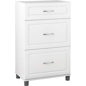 Trailwinds Wood Freestanding Garage Cabinet in White (24 in. W x 38 in. H x 15 in. D)