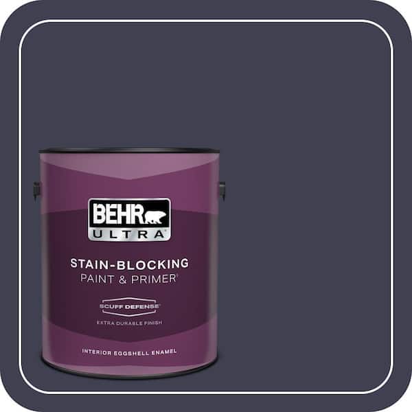 BEHR ULTRA 1 gal. Home Decorators Collection #HDC-WR16-03 Blueberry Tart Interior Eggshell Enamel Paint & Primer