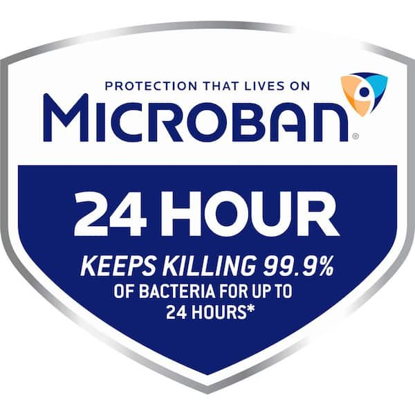 Microban 32 oz. Fresh Scent 24 Hour Bathroom Cleaner Spray