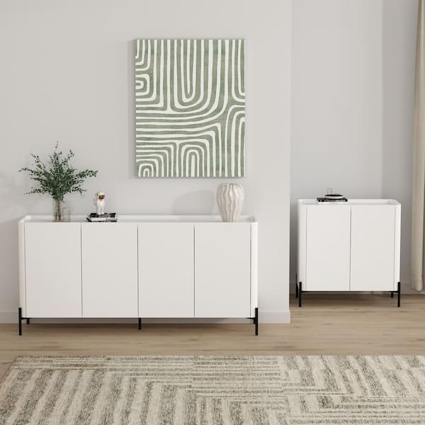 new furniture neue möbel 10 Manhattan Comfort Abbey Modern Maple and Off White Composite