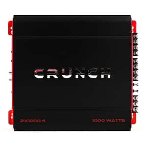 Crunch 4-Channel 1000-Watt Amp A/B Class Car Stereo Amplifier