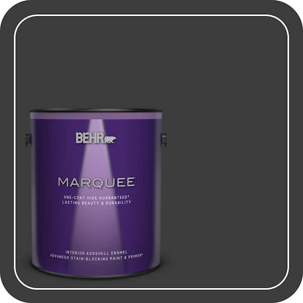 BEHR MARQUEE 1 gal. #MQ5-05 Limousine Leather One-Coat Hide Eggshell Enamel Interior Paint & Primer