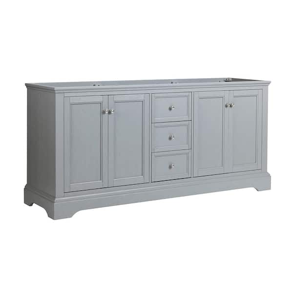 W Traditional Double Bath Vanity, 72 Double Sink Vanity Without Top